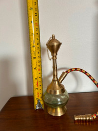 Chicha laiton 7''. Utilitaire ou décorative.