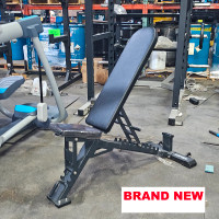 BRAND NEW Light Commercial Adjustable Weight Bench FID R2