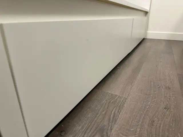 IKEA full size bed frame + mattress + mattress protector in Beds & Mattresses in Vancouver - Image 4