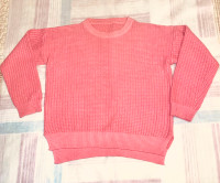Cute pink sweater for girls from Turkiye