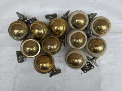 Brass Ball Round Casters Wheel for Furniture, View more