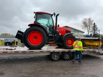 Heavy-duty Kubota M6-131DTCC-F-1 available for rent. 130HP, 4WD cab tractor – built for serious comm...