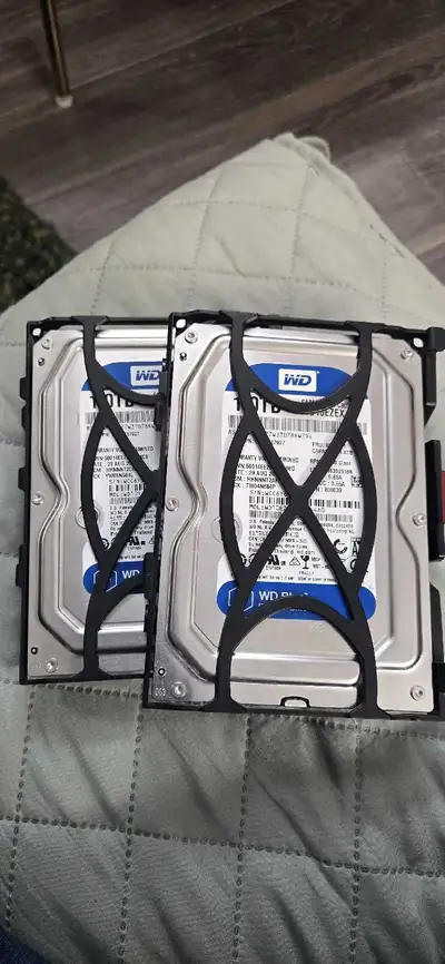 2 x 1TB Western Digital HDD Hard Drive, View more
