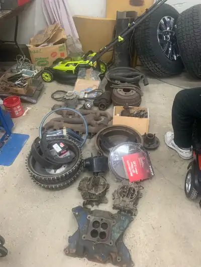 Asst of parts from 65 riviera. No email please. 100.00. For all. Call. 2047839917