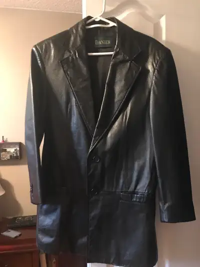 Men’s Daniel Leather Blazer, View more