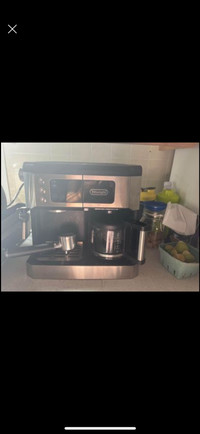 Delonghi espresso and drip duo coffee machine