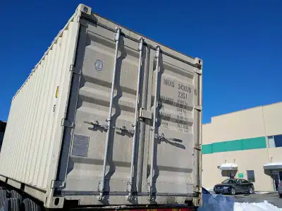 The following shipping containers are currently available in Halifax: Used 20' Standards = $3250/ea...