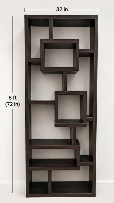 SOLD - IKEA Geometric Display Shelf, View more