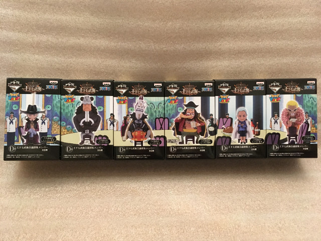 Anime One Piece King Shichibukai WCF Figure Set (Japan Version) in Toys & Games in Markham / York Region