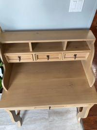 Solid wood desk made in Mexico