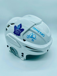 Darcy Tucker Autographed Toronto Maple Leafs Full Size Helmet