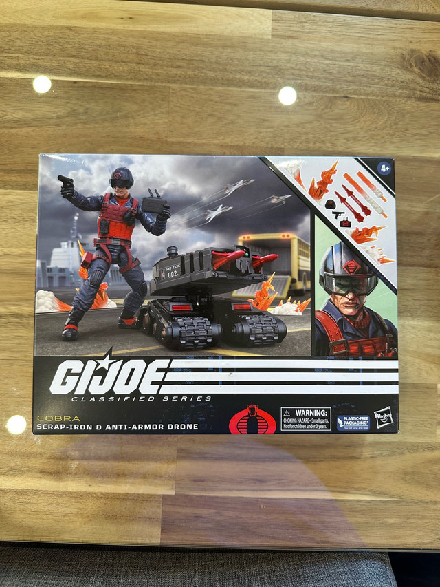 GI Joe Cobra Scrap-Iron in Toys & Games in Calgary