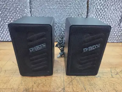 Colonnes de son D-Box speakers, View more