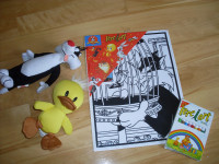 Looney tunes Sylvester et Tweety peluche et dessin