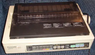 VINTAGE PANASONIC QUIET KX-P2123 - 24 PIN DOT MATRIX COLOR PRNTR, View more