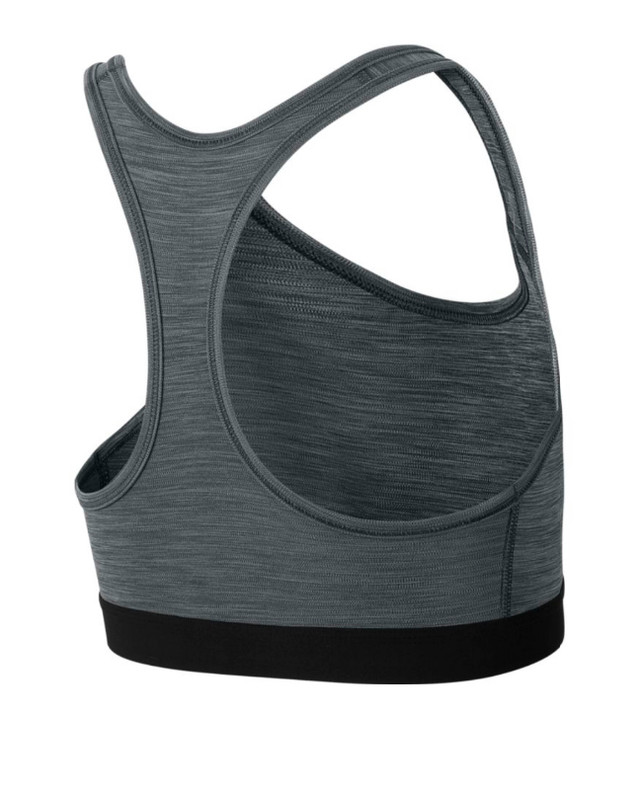 New Nike sport bra swoosh band grey/black in Women's - Tops & Outerwear in Charlottetown - Image 4