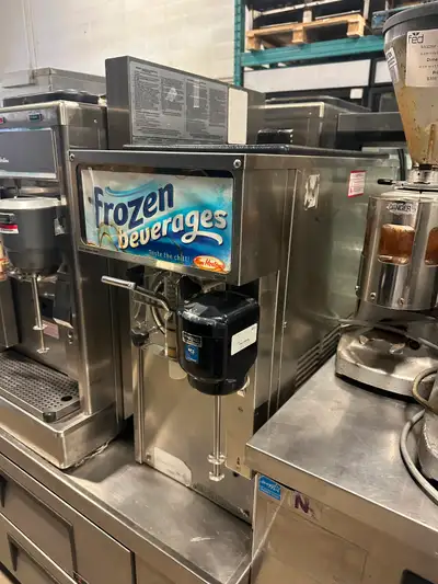 "You are viewing a Taylor Tim Hortons Slushy Machine with 1 spinners 390-27 . Overall measurements a...