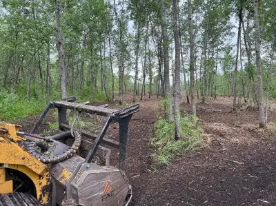 We do mulching for land clearing, brushing, acreages, walking trails and more. Check us out on Faceb...