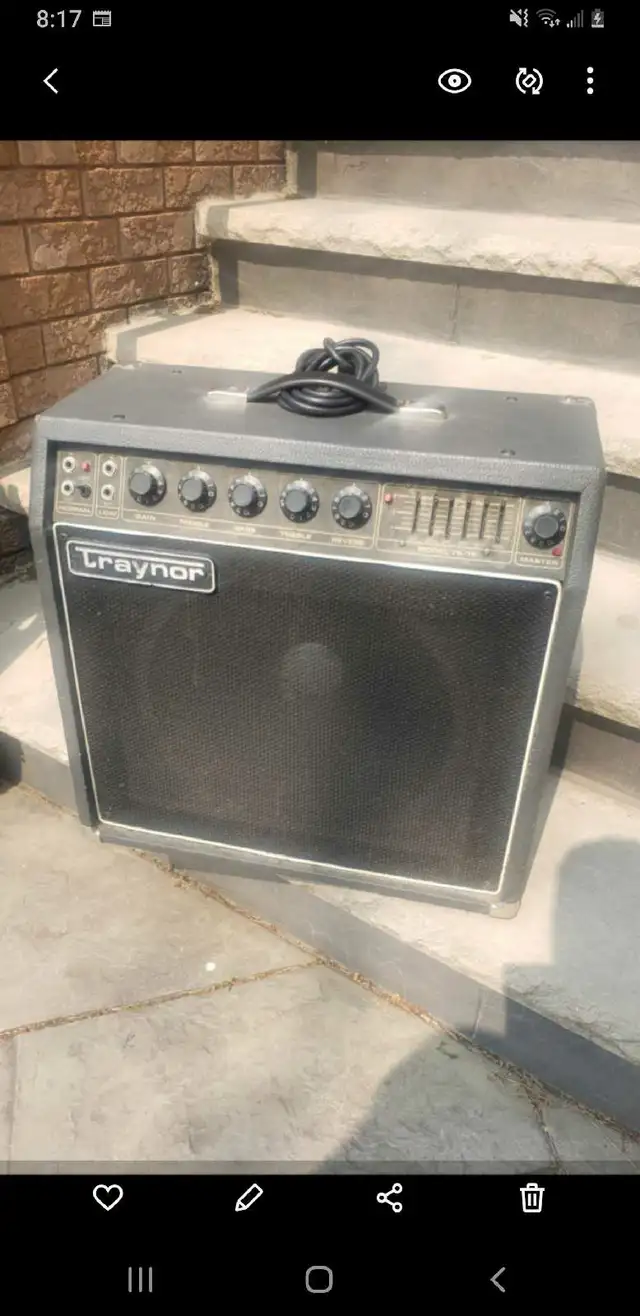 Traynor TS-7E Guitar Amplifier in Amps & Pedals in City of Toronto - Image 2