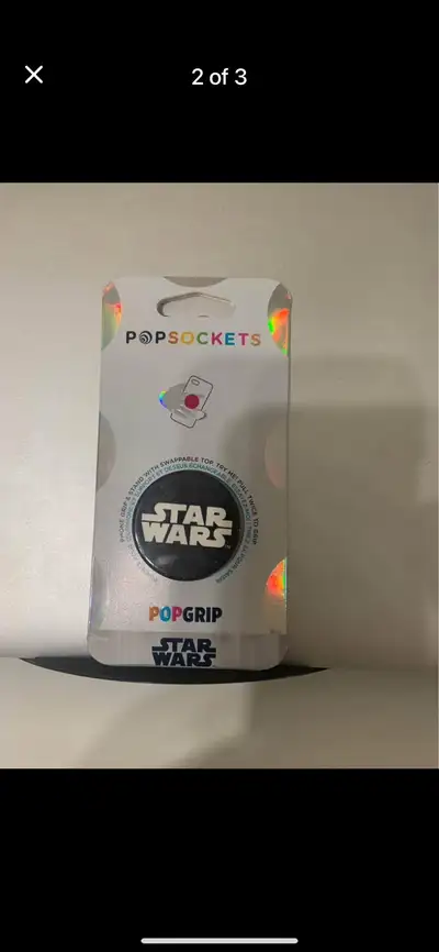 • NEW • IN PACKAGE • POPSOCKETS • POPGRIP • STAR WARS • GREAT STOCKING STUFFER • $10 • MAIN INTERSEC...