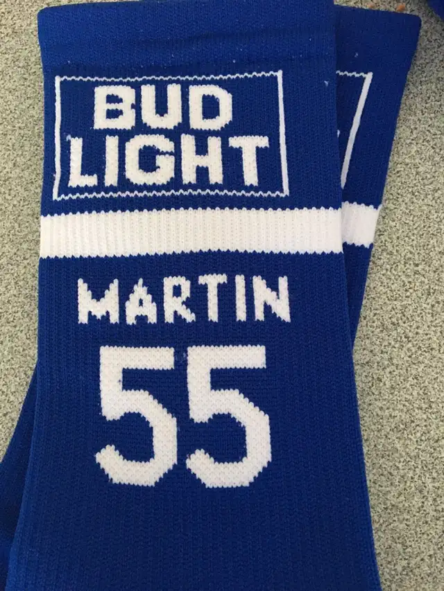 Budlight beer Martin 55 socks in Arts & Collectibles in Gatineau - Image 3