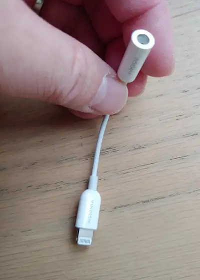 iphone Lightning to 3.5mm Aux Headphone Jack Adapter, View more