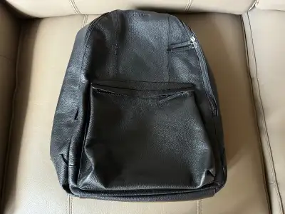 Cole Haan Wayland Leather Backpack Black Brown Tan NEW, View more