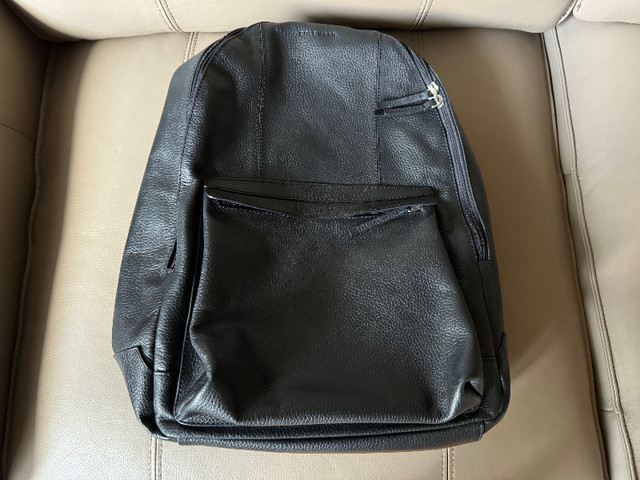Cole Haan Wayland Leather Backpack Black Brown Tan NEW dans Autre  à Ville de Montréal