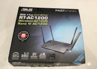 ASUS router, wireless RT-AC 1200 dual-band