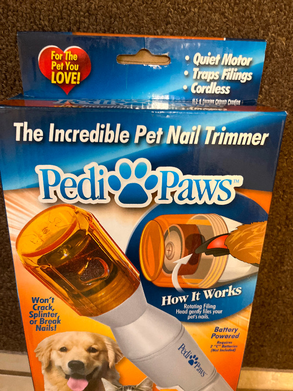 Pedi Paws Pet Nail Trimmer For Sale in Accessories in Peterborough - Image 3