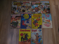 10 vintage french comic books
