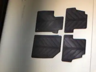 Winter floor mats for GMC truck barely used. Please contact munchkin6@telus.net