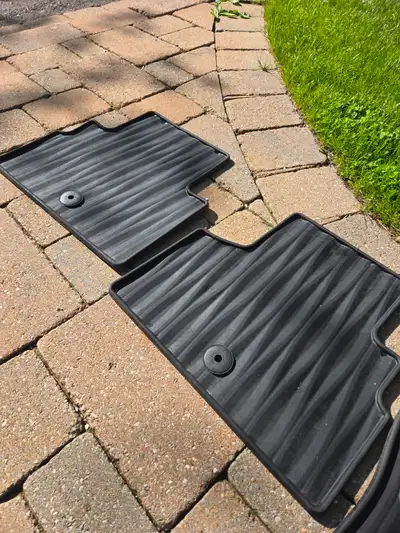 Set of 4 Infiniti Q50 all weather OEM rubber mats. Great condition. $50.