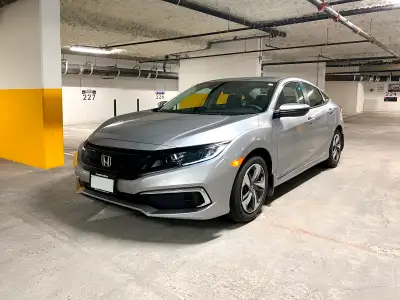 2021 Honda Civic LX Ultra-low mileage – 8,900 Kilometres almost brand new Silver Exterior Like New C...