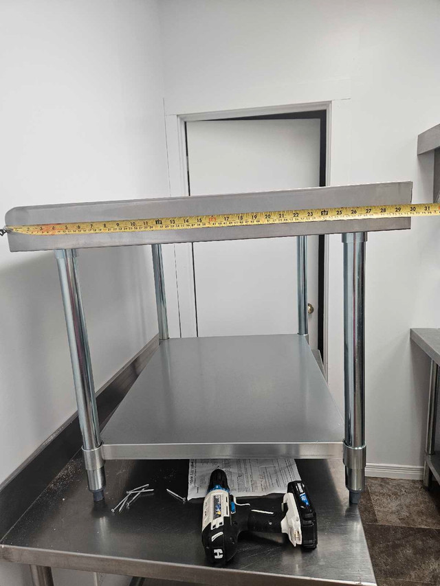 grill stainless steel table in Industrial Shelving & Racking in Grand Bend - Image 2