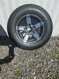 4 Trailer tires and rims ST175/80R13