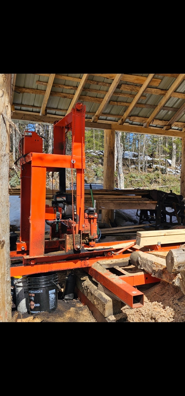 Sawmill. Portable. Homemade, on trailer. Power Tools Trenton Kijiji
