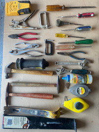 Lots of tools and tool box
