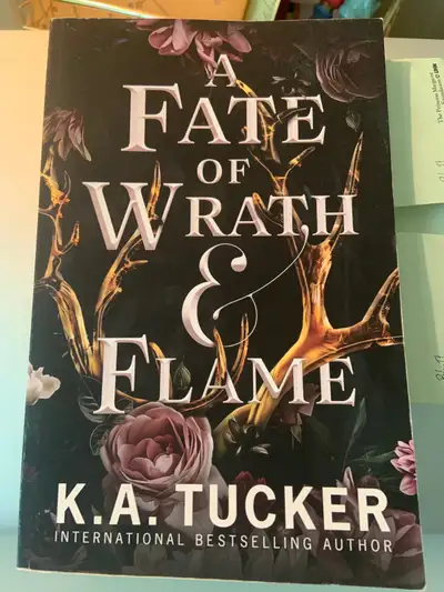 ‘ A FATE OF WRATH & FLAME ‘ AUTHOR ‘ K. A. TUCKER ‘ NOVEL ‘ , View more