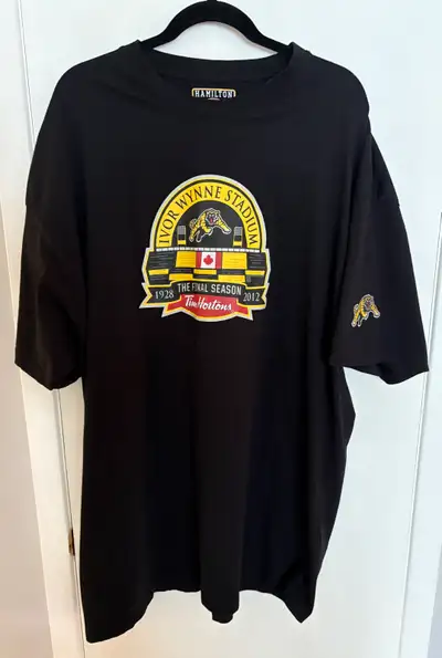 (T-shirt Men’s 3XL) Ti-Cats final season Ivor Wynne Stadium!, View more
