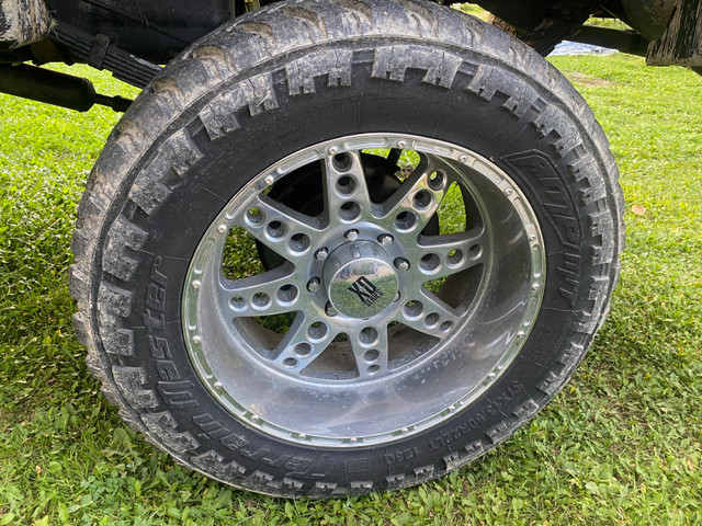 22” X37” TIRES+RIMS 8X170 bolt pattern  in Tires & Rims in St. Albert
