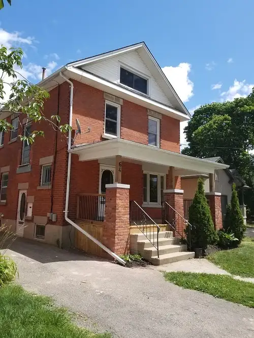 This bright one-bedroom apartment is located on the main floor and includes a full unfinished baseme...