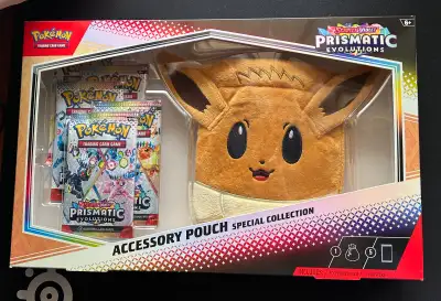Pokémon Prismatic Evolutions Eevee Pouch Collection, View more