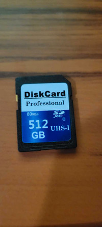 Diskcard sd card 512gb 