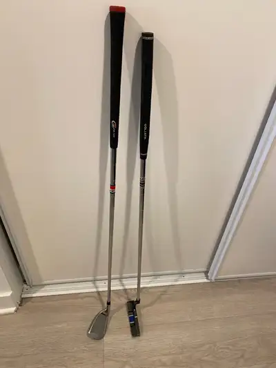 Top Flite Sand Wedge and Goliath Putter Golf Clubs, View more