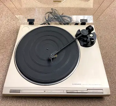 Pioneer PL-7 Quartz PLL Full Automatic Stereo Turntable, View more