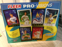 Fleer 1991 baseball all star game special edition souvenir sheet