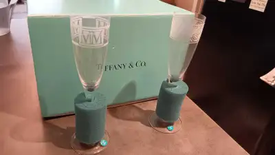 Tiffany & Co. Champagne Flutes - 2000 and MM, View more