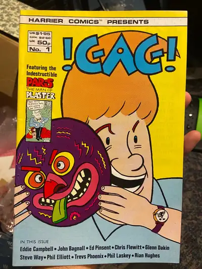 !Gag! #1 (June 1987, Harrier) comics, View more