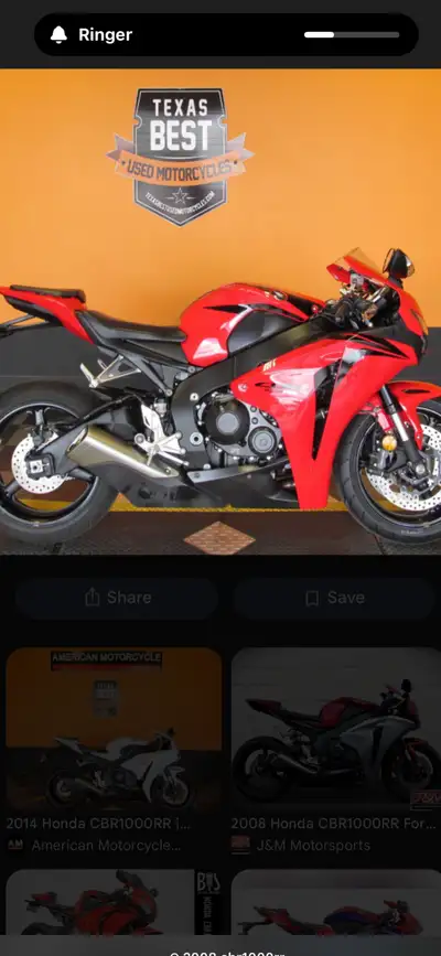 Bought this bike brand new. Comes with lightweight repsol racing rims Factory ABS Fully adjustable r...